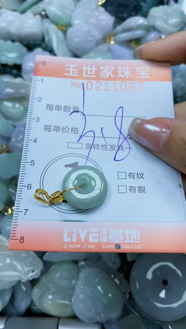 【闪购商品】翡翠颈饰未镶嵌闪购0211067