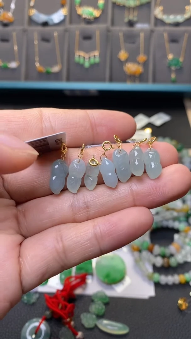 颈饰未镶嵌翡翠多样性发一40216