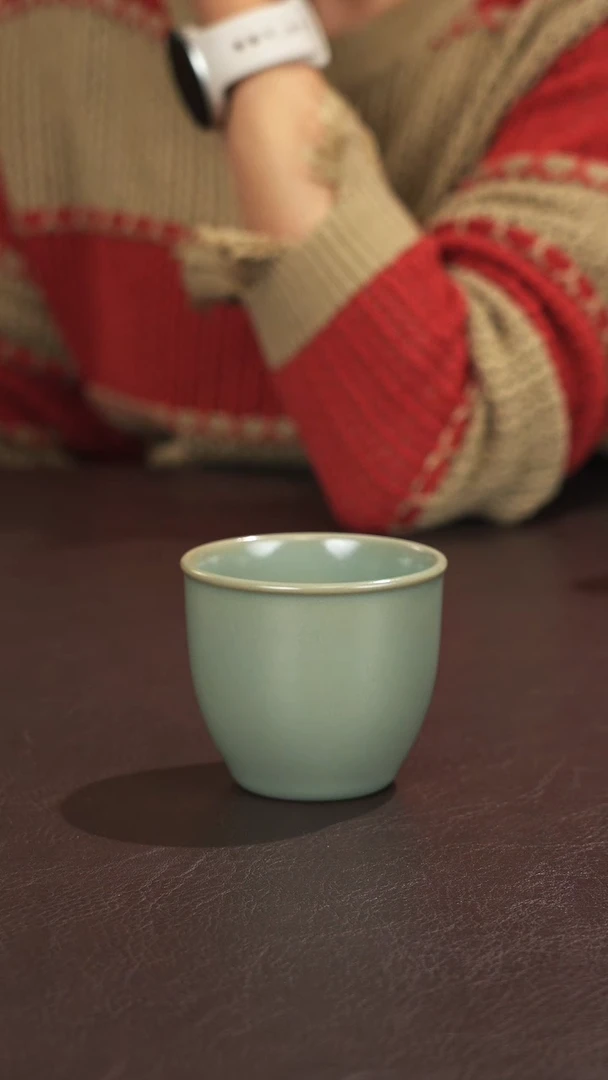宣宝汝瓷原矿原釉手工作品