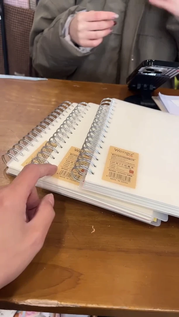 a5活页网格本 3本装