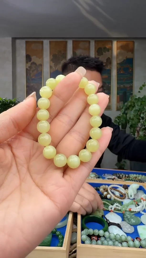 颈饰未镶嵌和田玉拍一发一