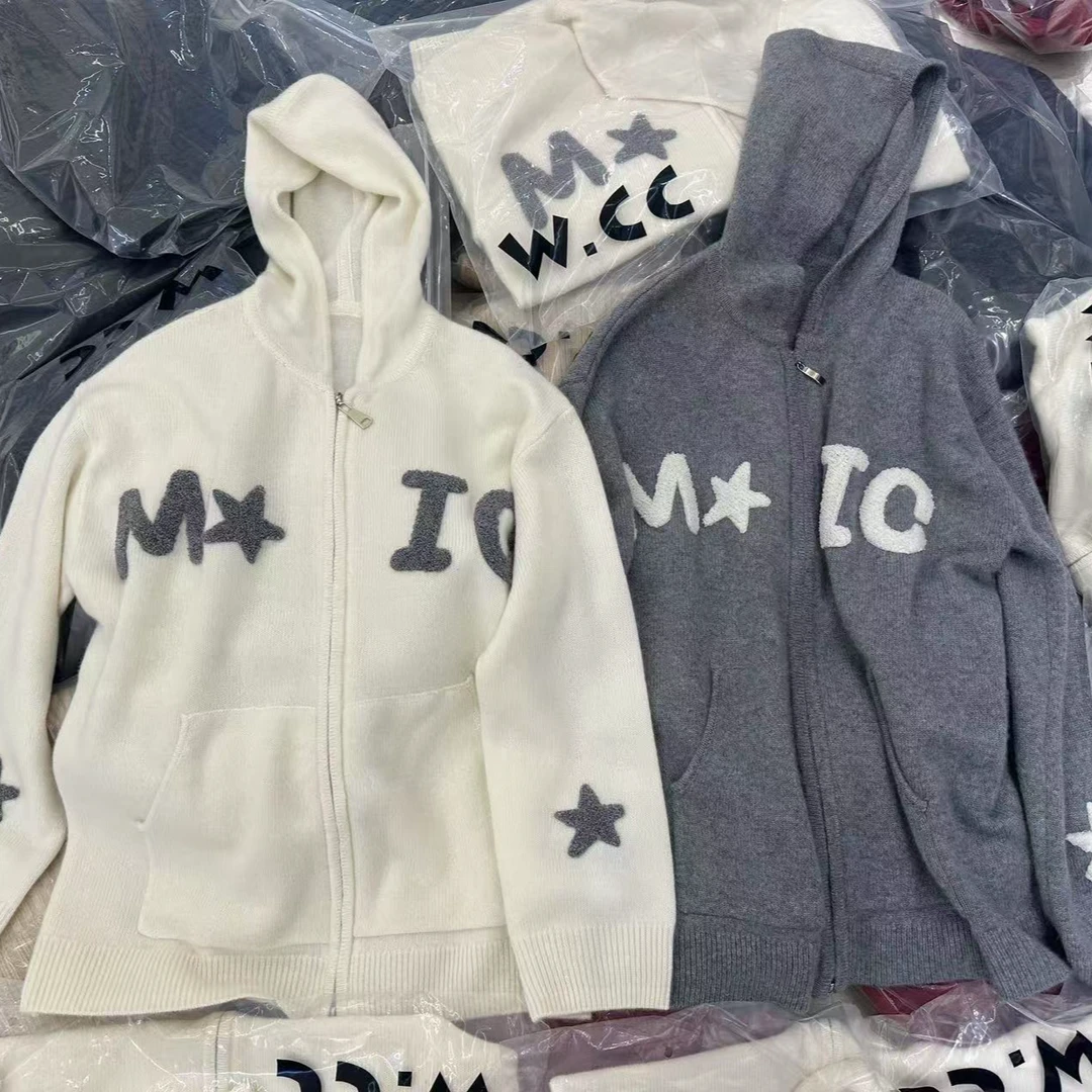 2024秋冬新款【炸总精选】纯羊绒休闲帽衫Y10396