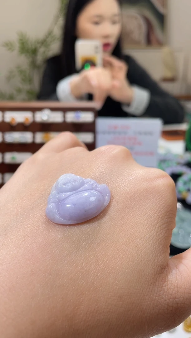 吊坠(不含链)未镶嵌翡翠K****I佛公