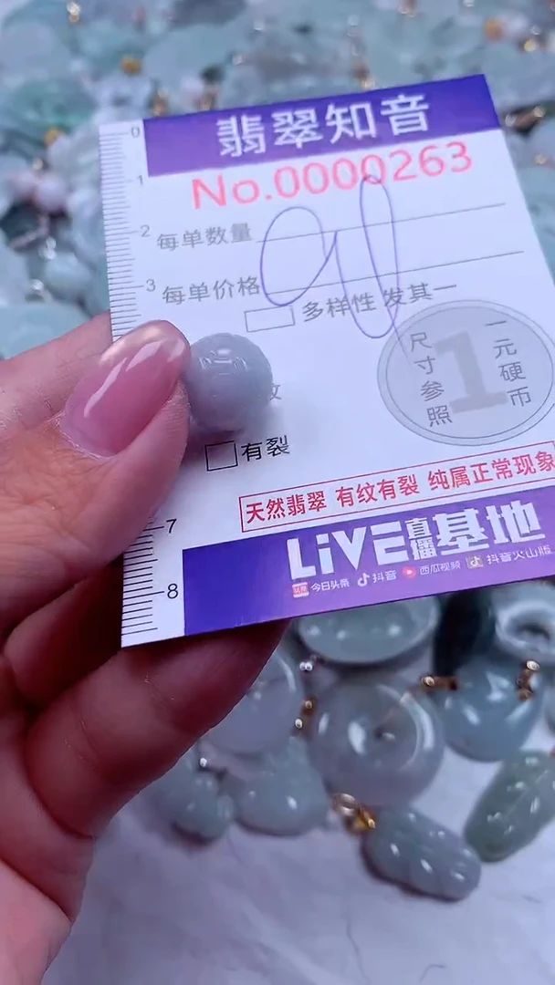 吊坠(不含链)未镶嵌翡翠263