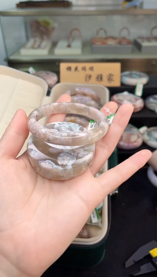 未镶嵌手镯石英质玉59圈口（赠品镯心）6863963