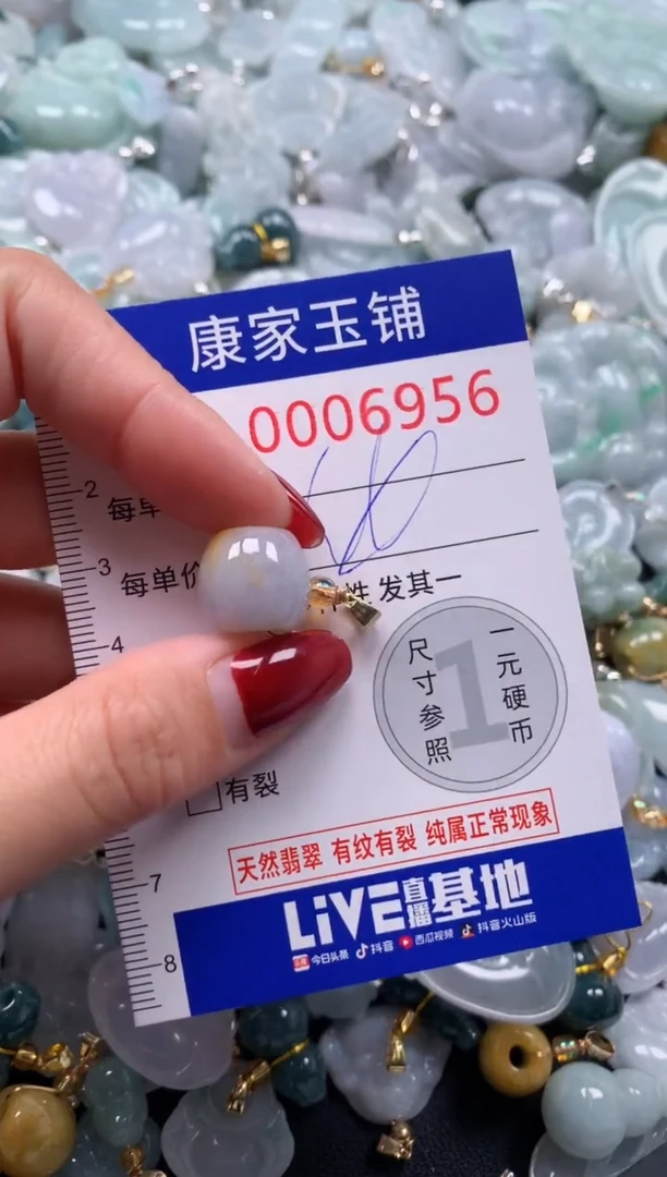 颈饰未镶嵌翡翠6956
