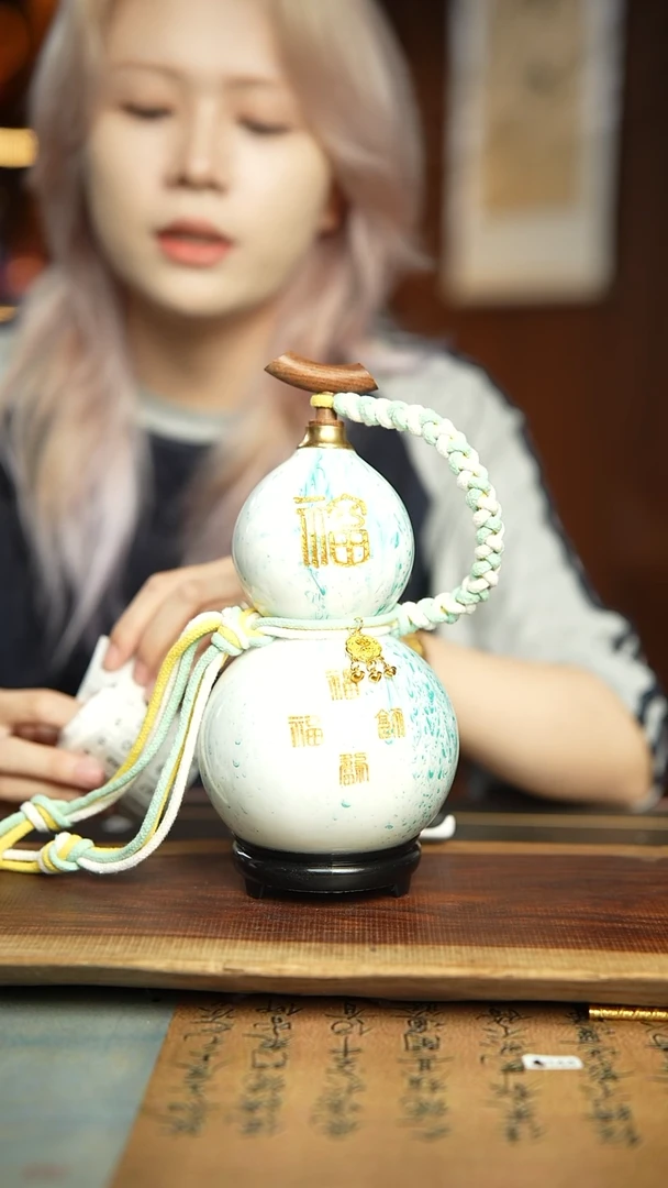 28号650ml左右非遗大漆酒葫芦