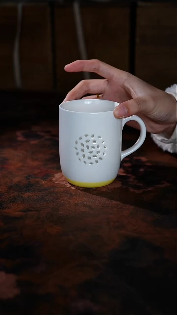 玲珑瓷办公杯111