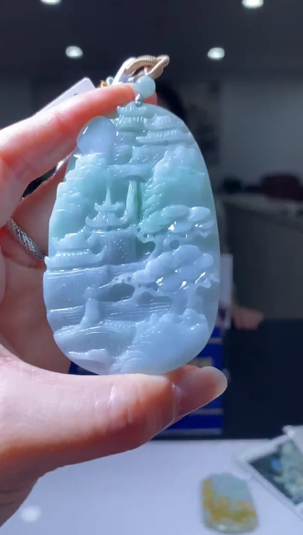 【闪购商品】翡翠颈饰未镶嵌B-@@DBGC0123014