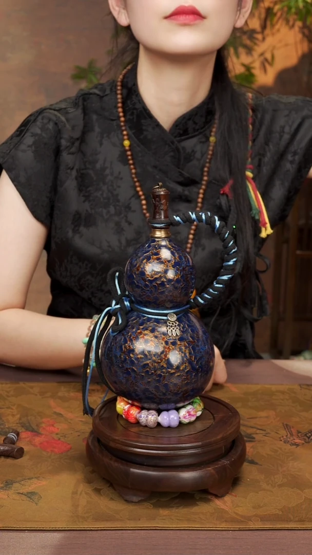 78--精品大漆酒葫芦-----818