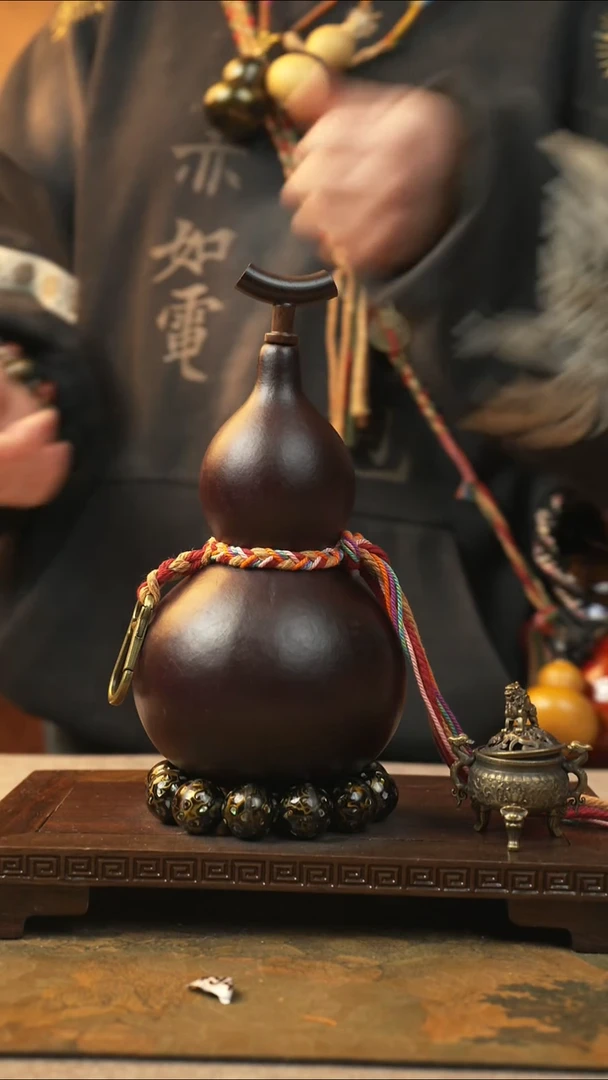275大漆一物一拍记葫堂出品【不带手串】
