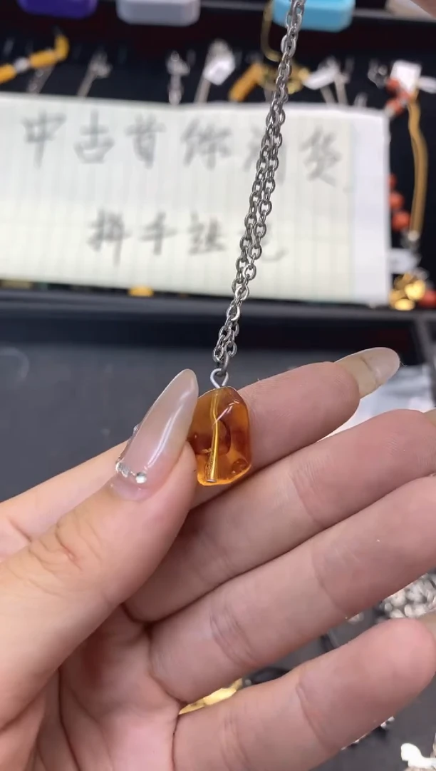 珐琅铁合金锐锐中古首饰默认微瑕编号9