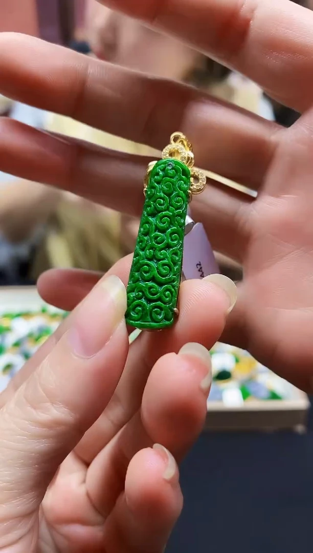 颈饰未镶嵌翡翠翡翠吊坠41