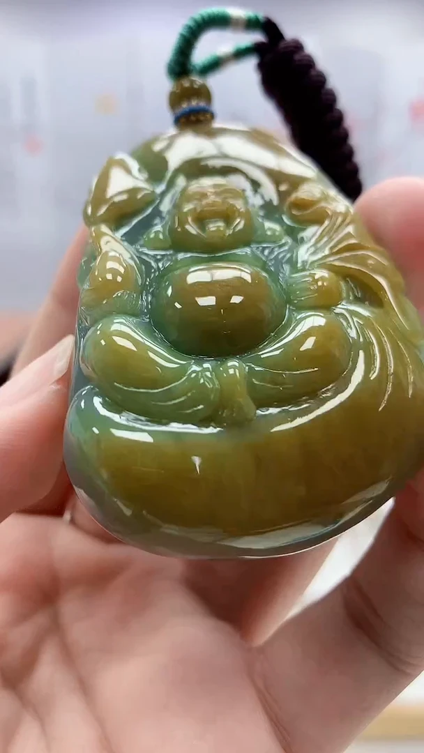 定制翡翠未镶嵌5028bb-毛货挂件49