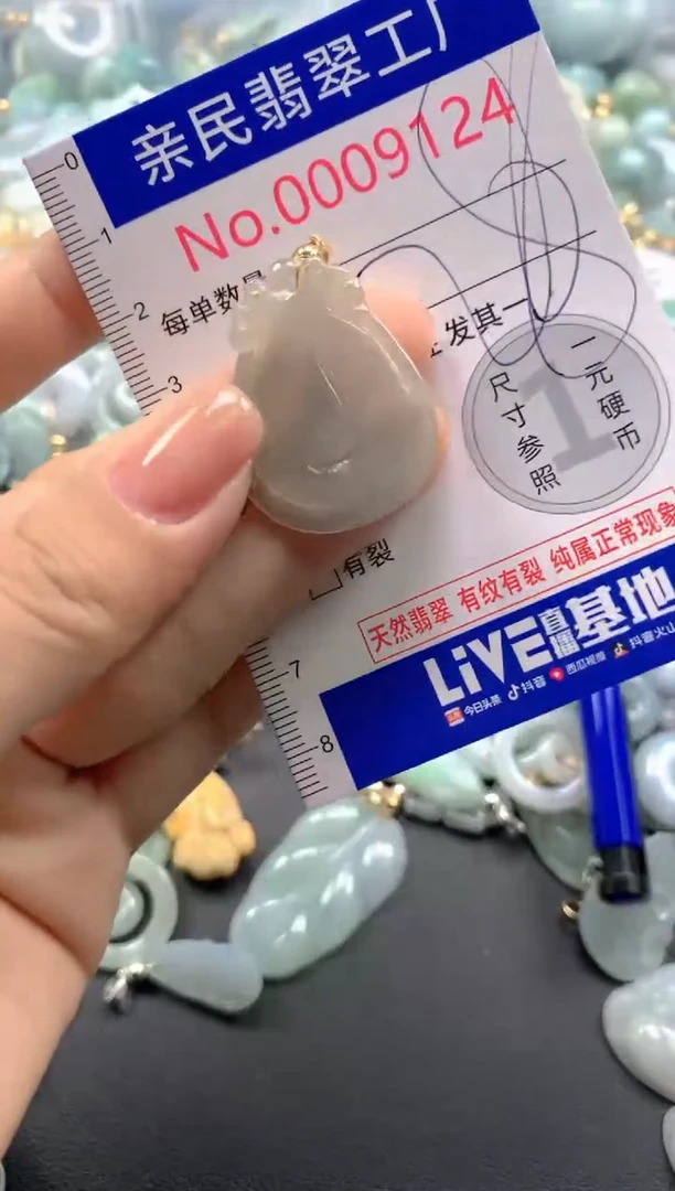 颈饰未镶嵌翡翠9124