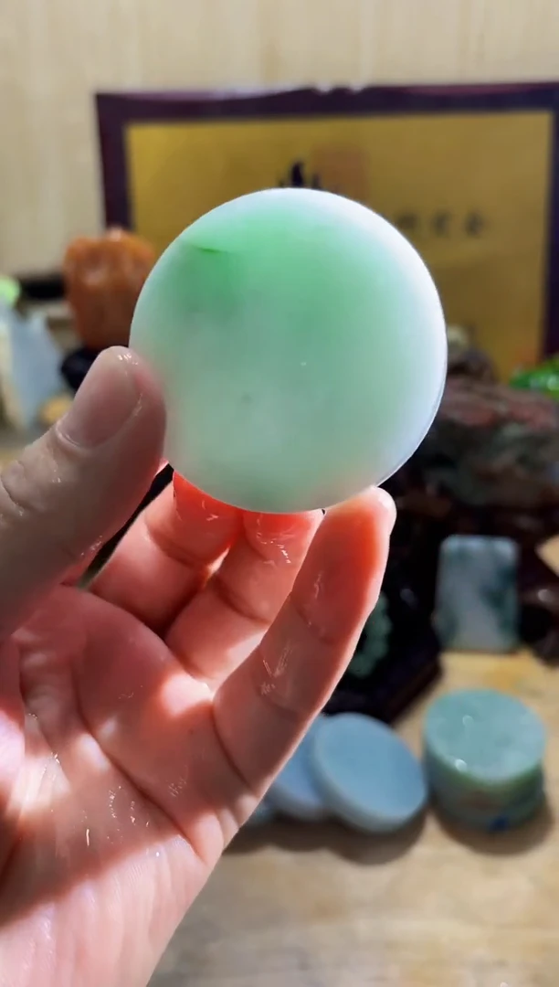 颈饰未镶嵌翡翠A货常星5051