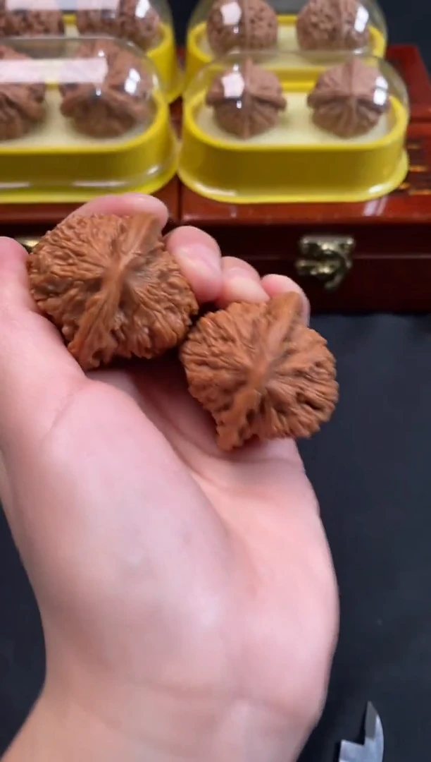把件文玩核桃汉高楼40尺R384