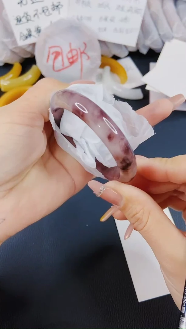 【闪购商品】石英质玉手镯未镶嵌H266-54/55