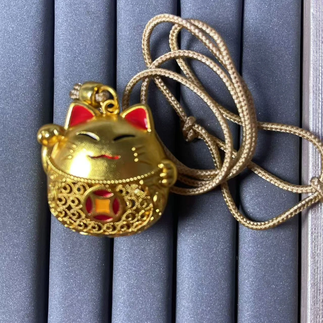 宝阁甄选黄猫猫吊坠314