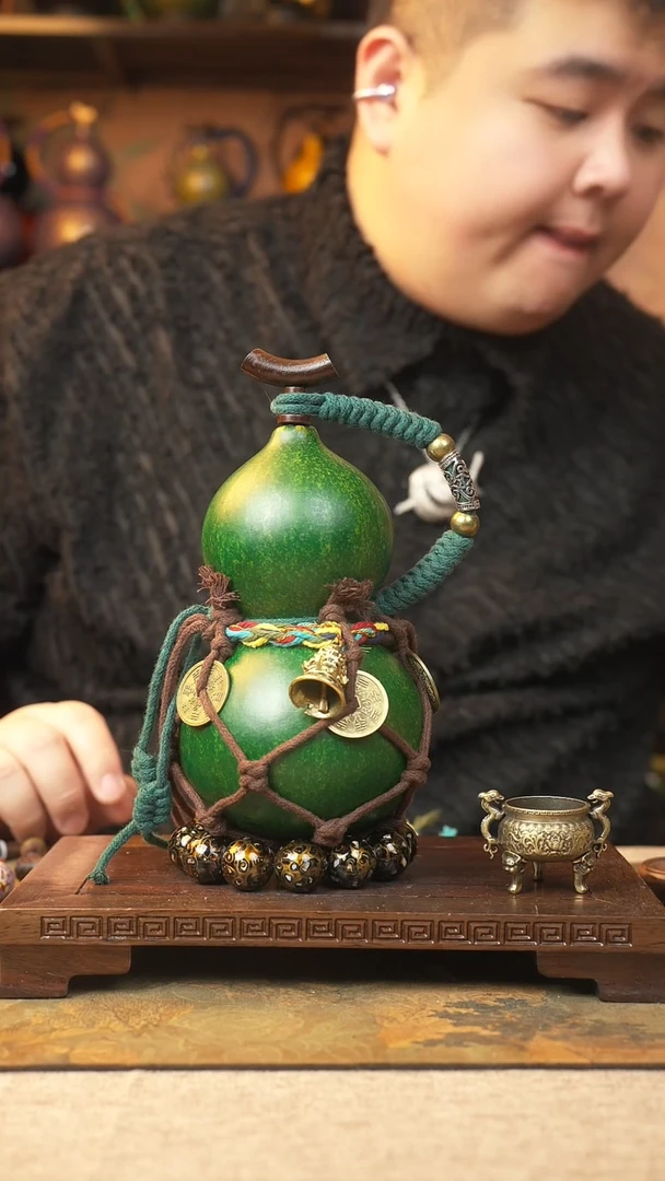 【闪购商品】352大漆葫芦一物一拍记葫堂出品