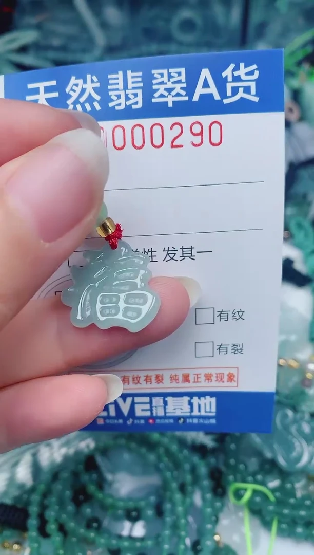 颈饰未镶嵌翡翠00000290