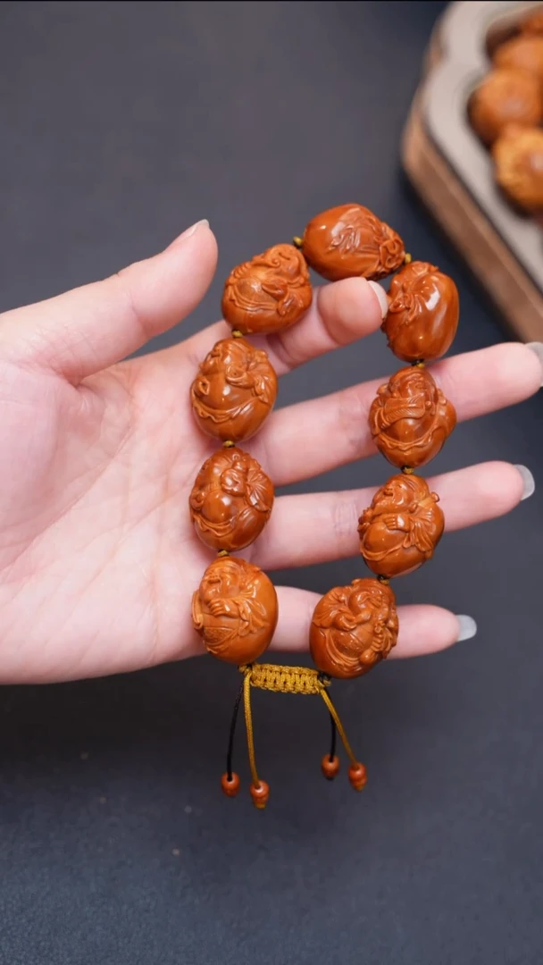 手串/手链橄榄核山*财神