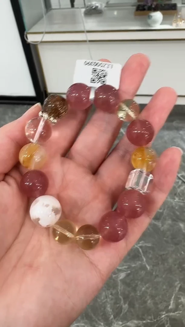 未镶嵌手链水晶手串