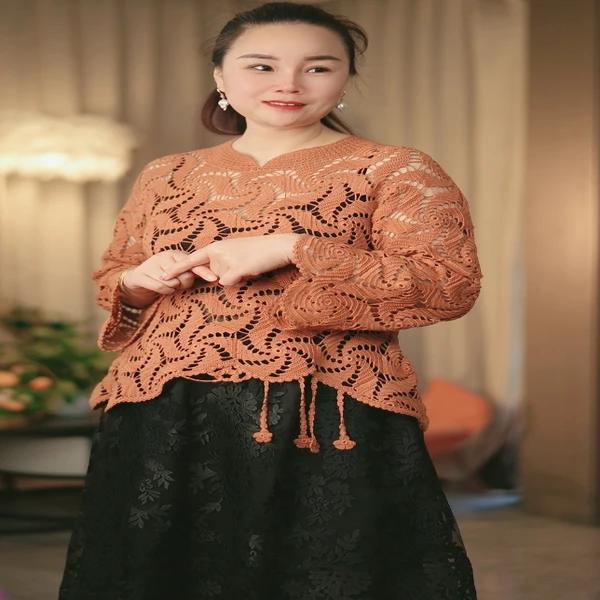 风车花上衣裙子线上视频教程