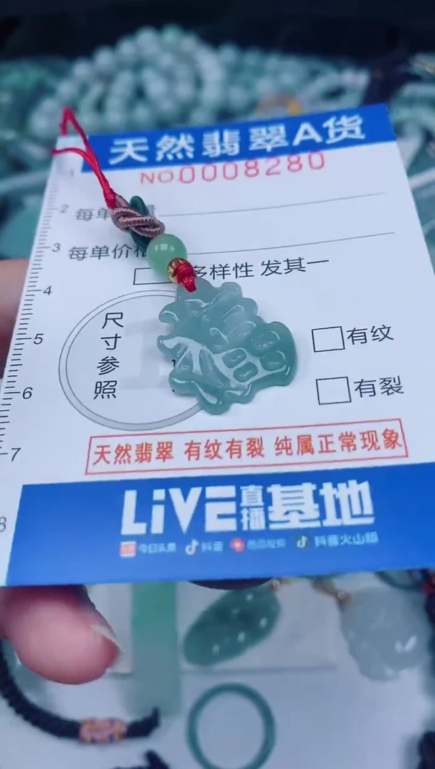 颈饰未镶嵌翡翠00008280