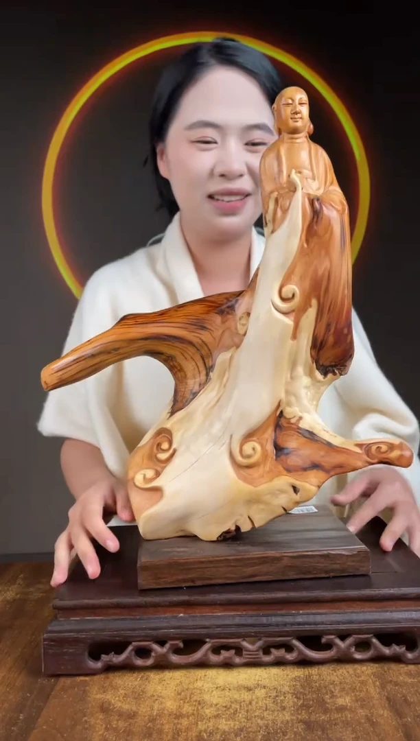 柏木（崖柏）手工摆件,先抢先得!编号:279