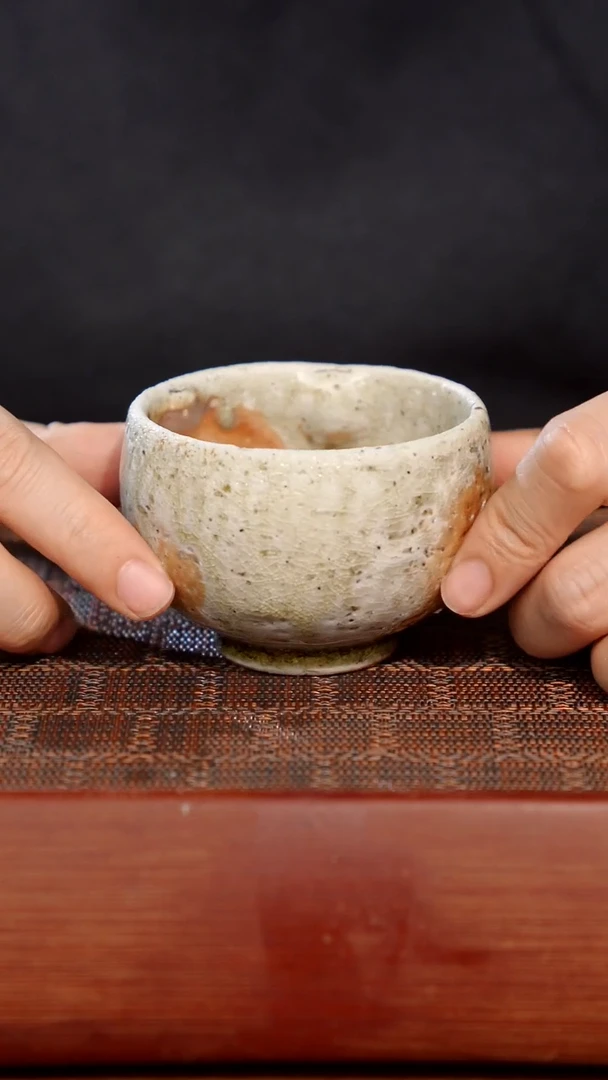 陶瓷奢瓷/瑞寅柴烧茶器（杯子）824 微瑕