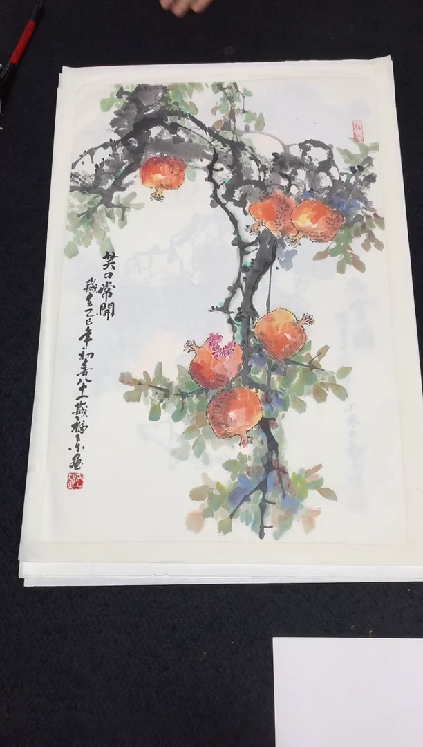纸本手绘字画作品定制手绘字画作品定制