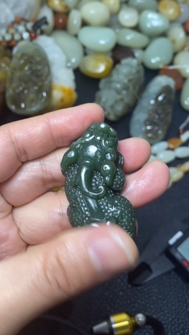 未镶嵌和田玉包链和田玉