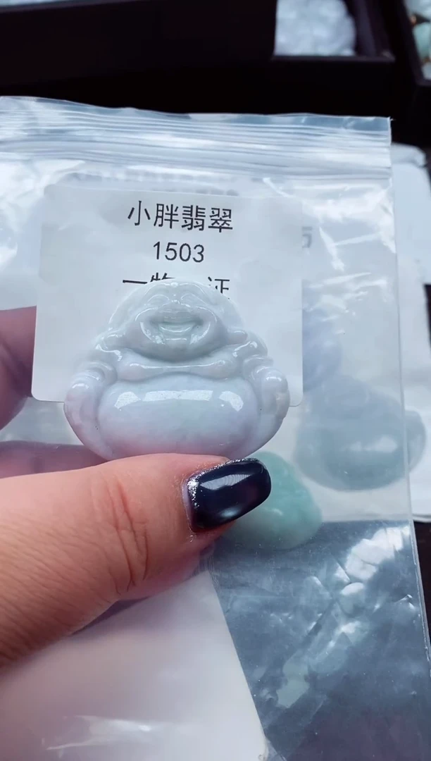 颈饰未镶嵌翡翠缅甸天然A货翡翠1503