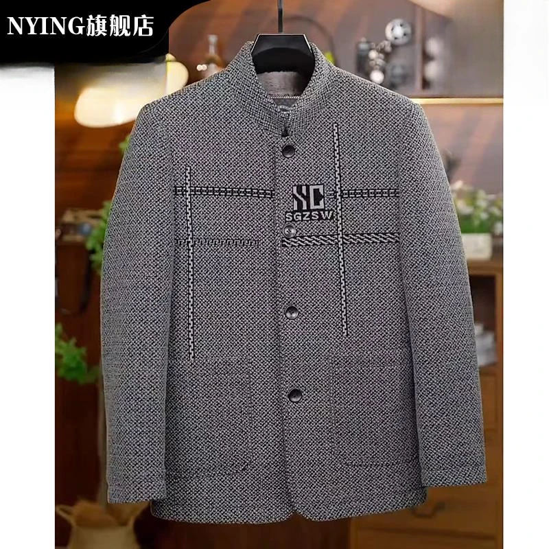 NYING秋冬季男女同款棉衣外套加绒加厚2025新款冬装棉袄上衣外套