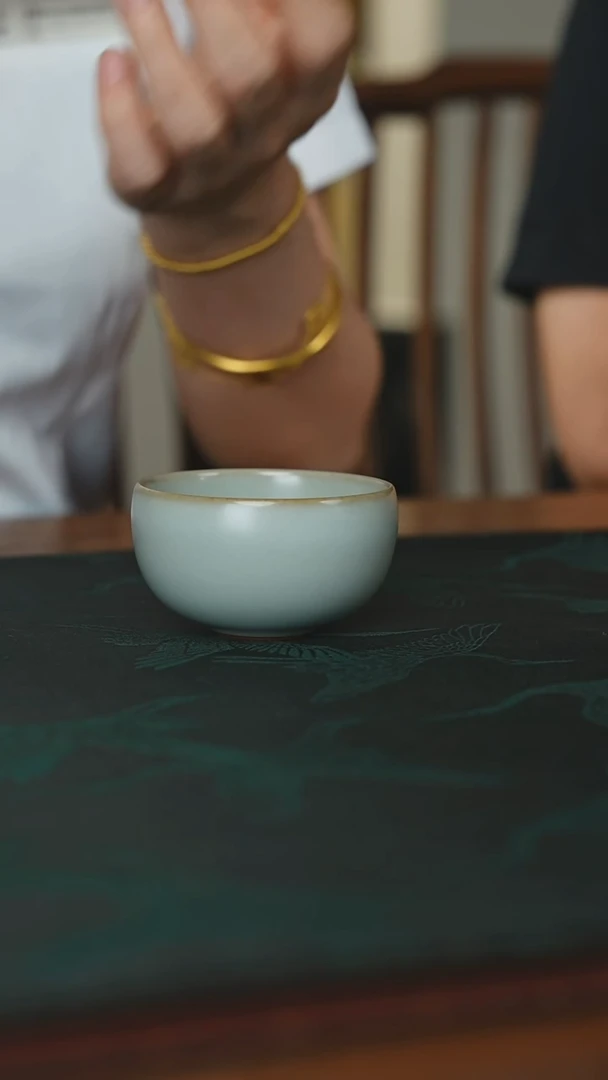 见山烧顶奢手工茶器-小芳