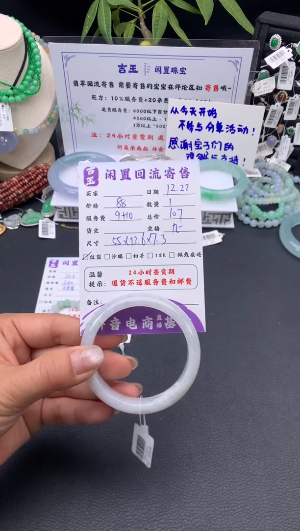 未镶嵌手镯翡翠手镯