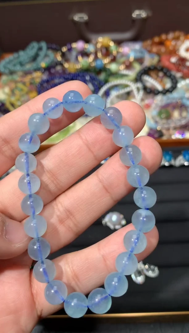 未镶嵌手链海蓝宝石Y60