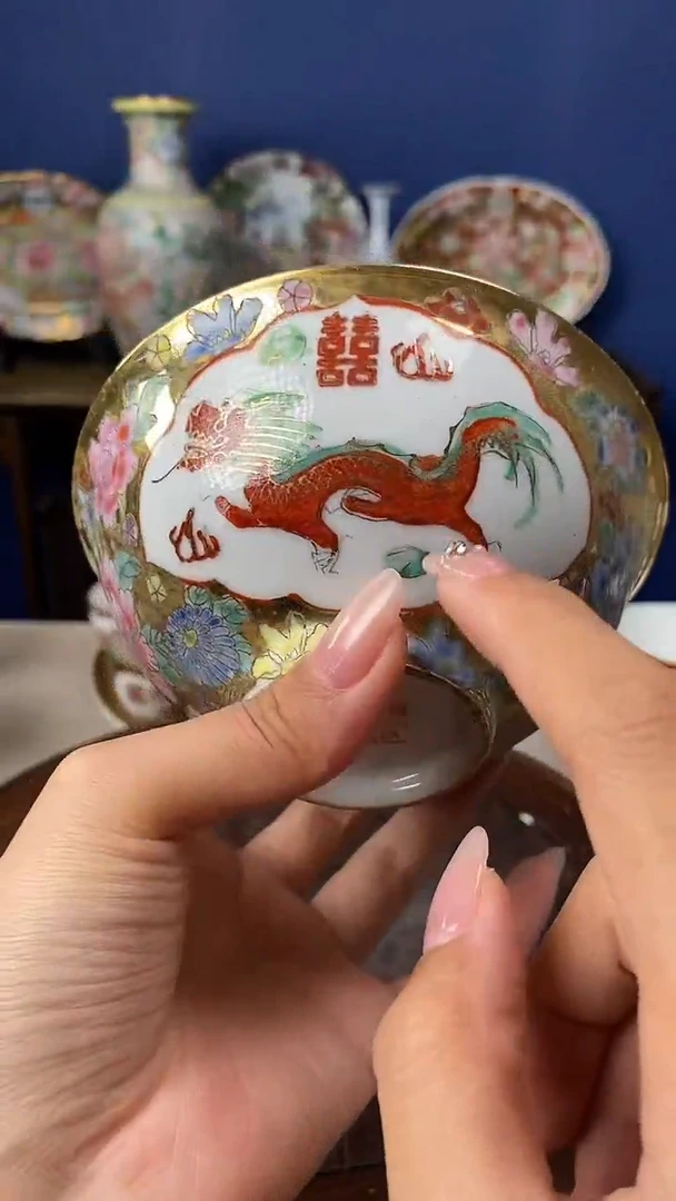 其他微瑕景德镇窑厂瓷摆件单件