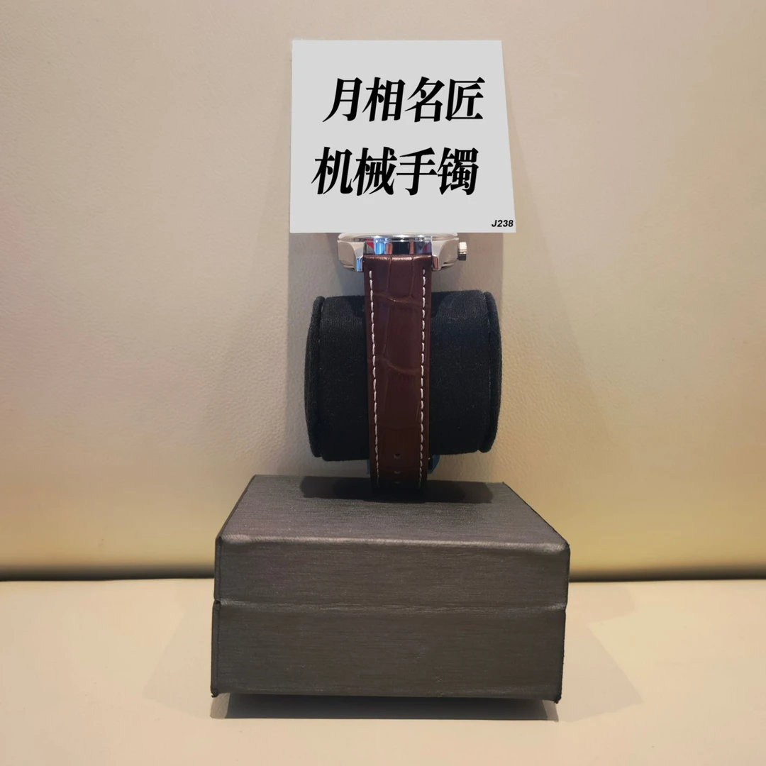 钛钢手镯 月相名匠机械手镯 ZF-J238