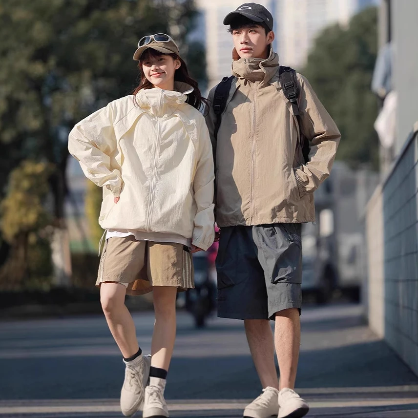 【守望站】新款夏季速干防晒衣轻薄透气防紫外线皮肤衣防晒衣情侣款