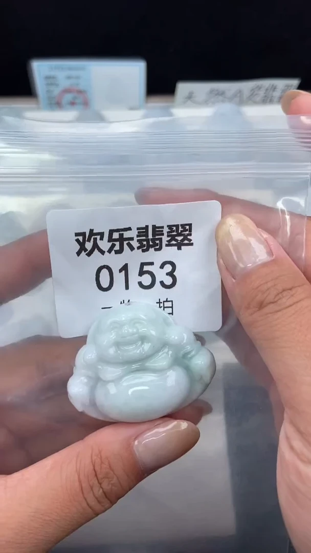 颈饰未镶嵌翡翠缅甸天然翡翠0153