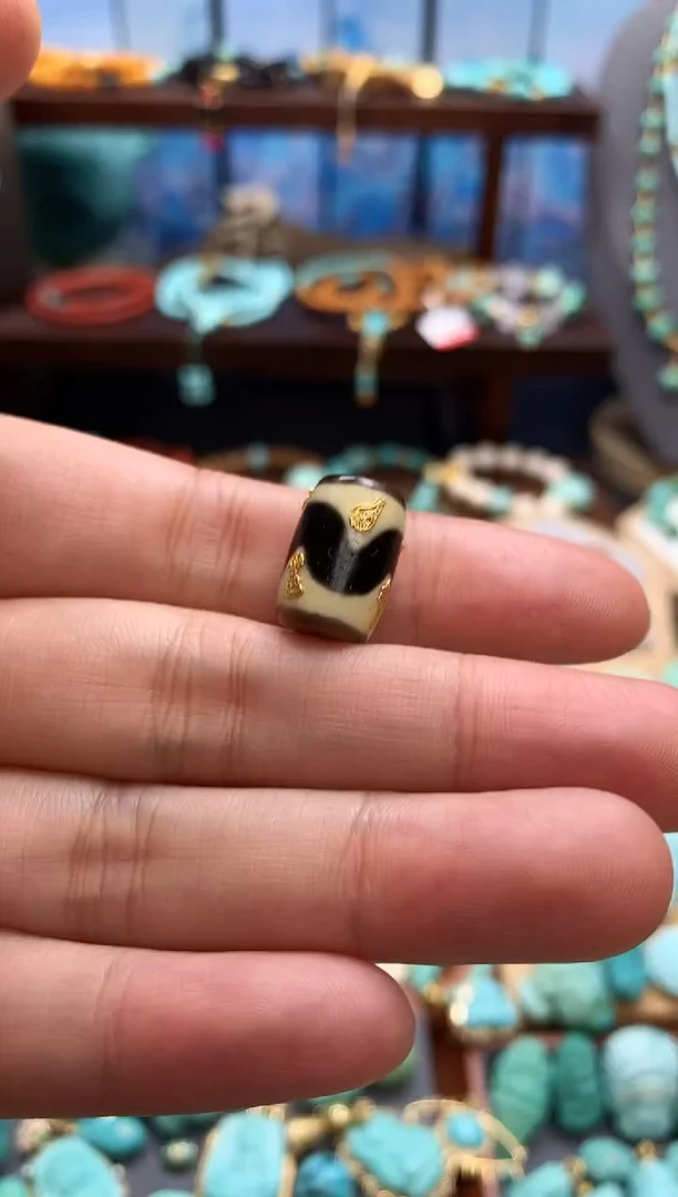 18K金镶嵌颈饰玛瑙/玉髓配件