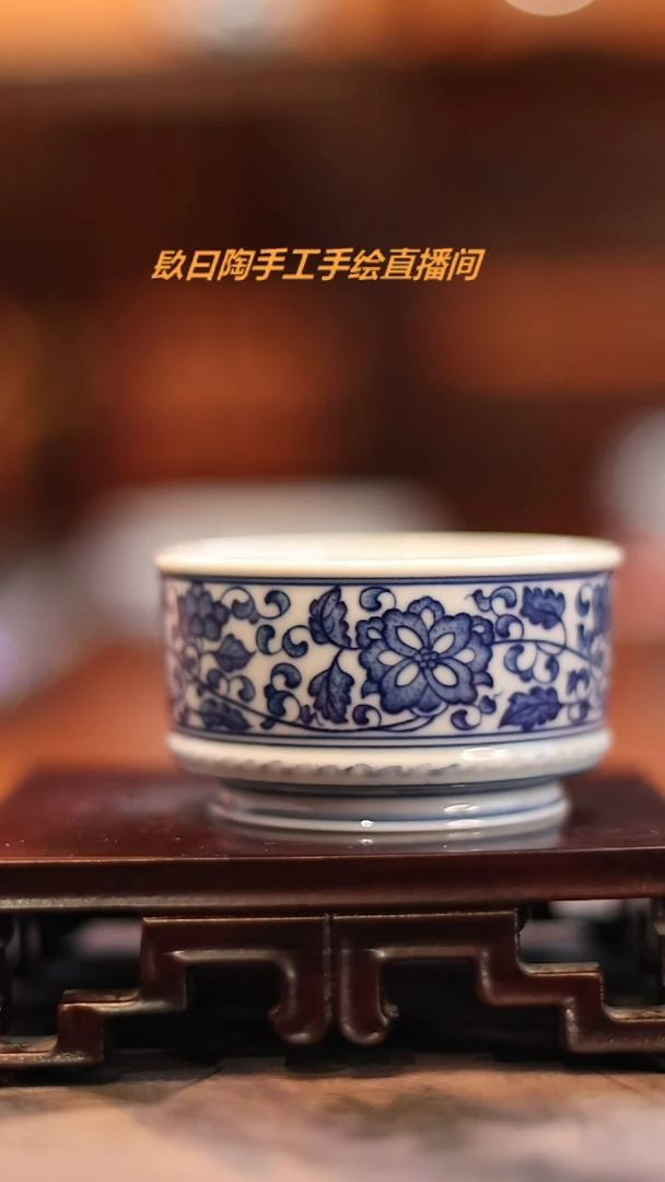 一***仔九曰陶手工手绘茶具