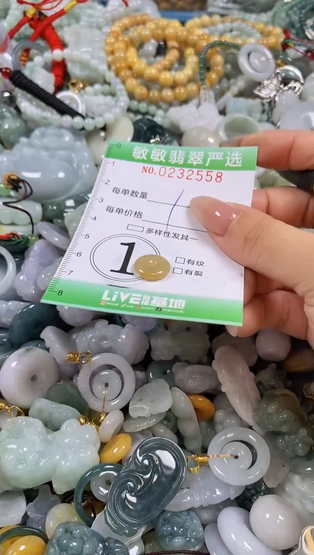 翡翠未镶嵌颈饰闪购0232558