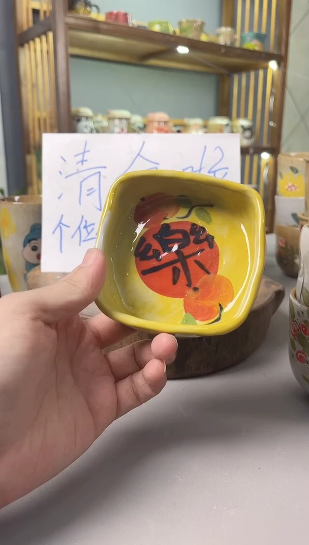 【闪购商品】瓷片景德镇手绘高温釉下彩