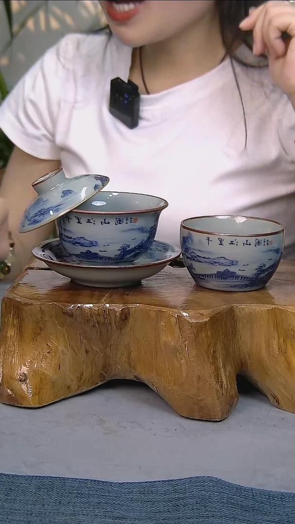 2件套陶瓷茶具家用简装系列