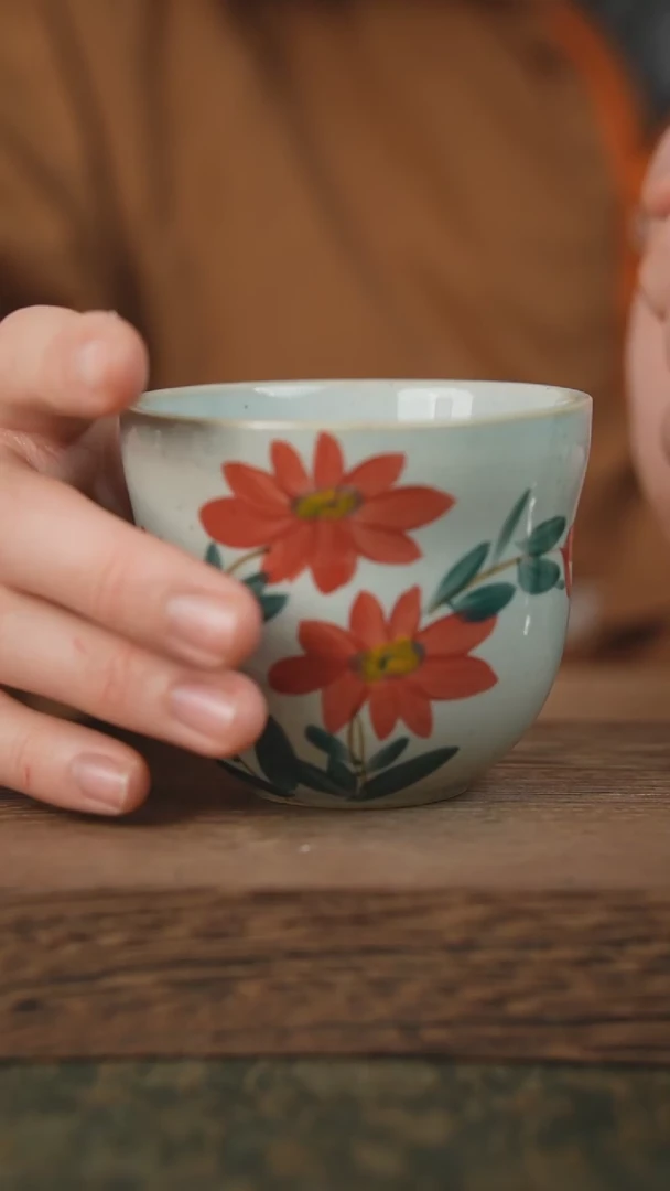 【闪购商品】杯子泥垚手作 景德镇手工手绘器物263