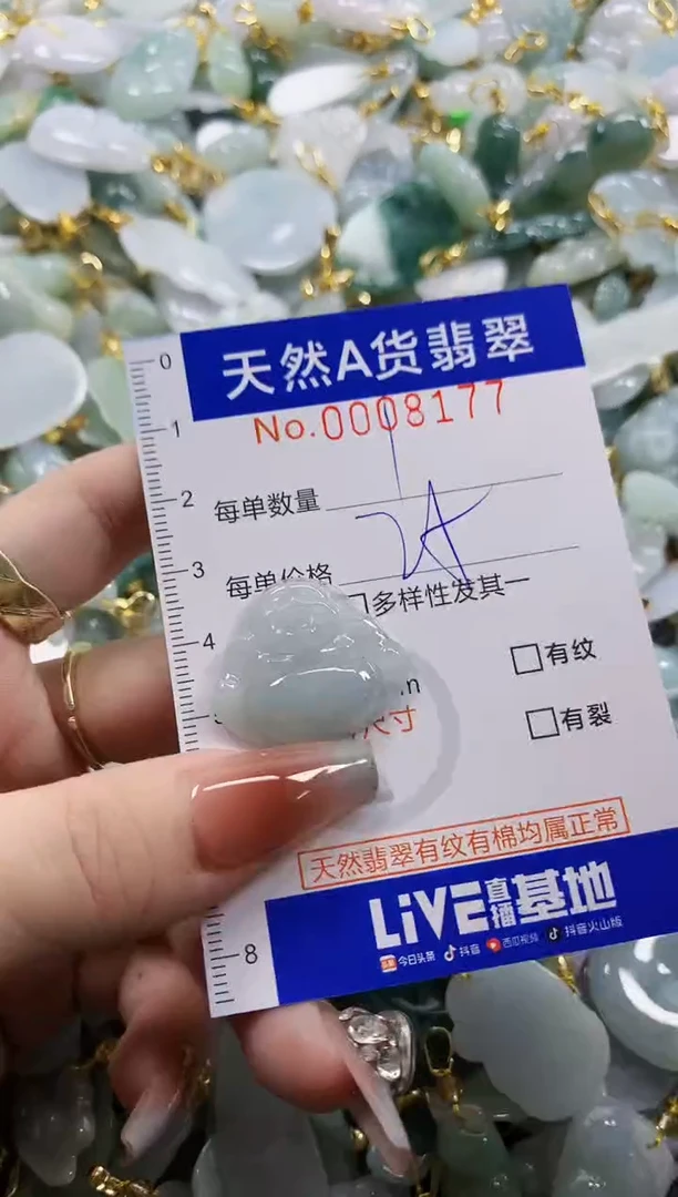 颈饰未镶嵌翡翠天然A货翡翠