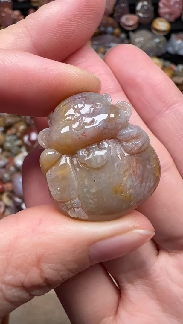 颈饰未镶嵌硅化珊瑚（珊瑚玉）331